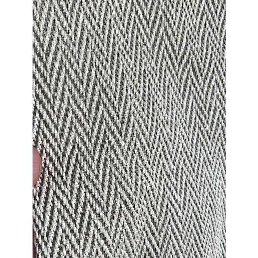 Diggidy dog collection herringbone pillow cover for dog bed - OS - gray/ivory - Picture 6 of 10